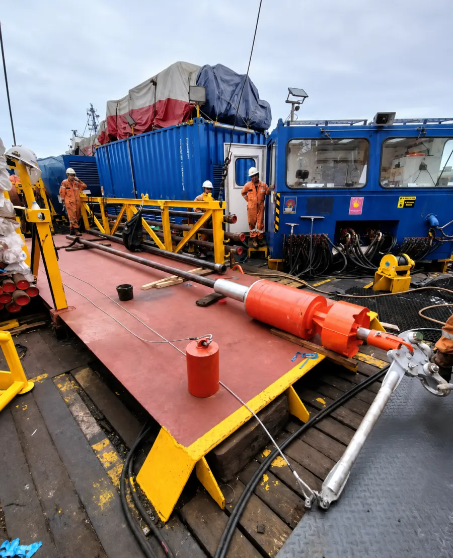 FT520 piston corer render