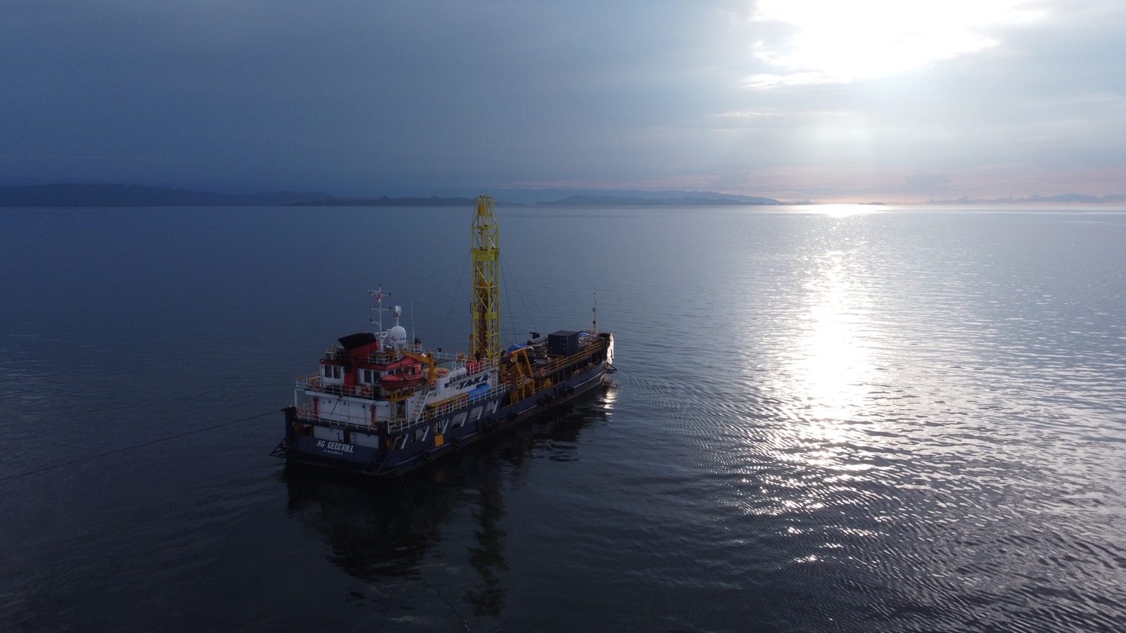 AG Geodrill operational deck